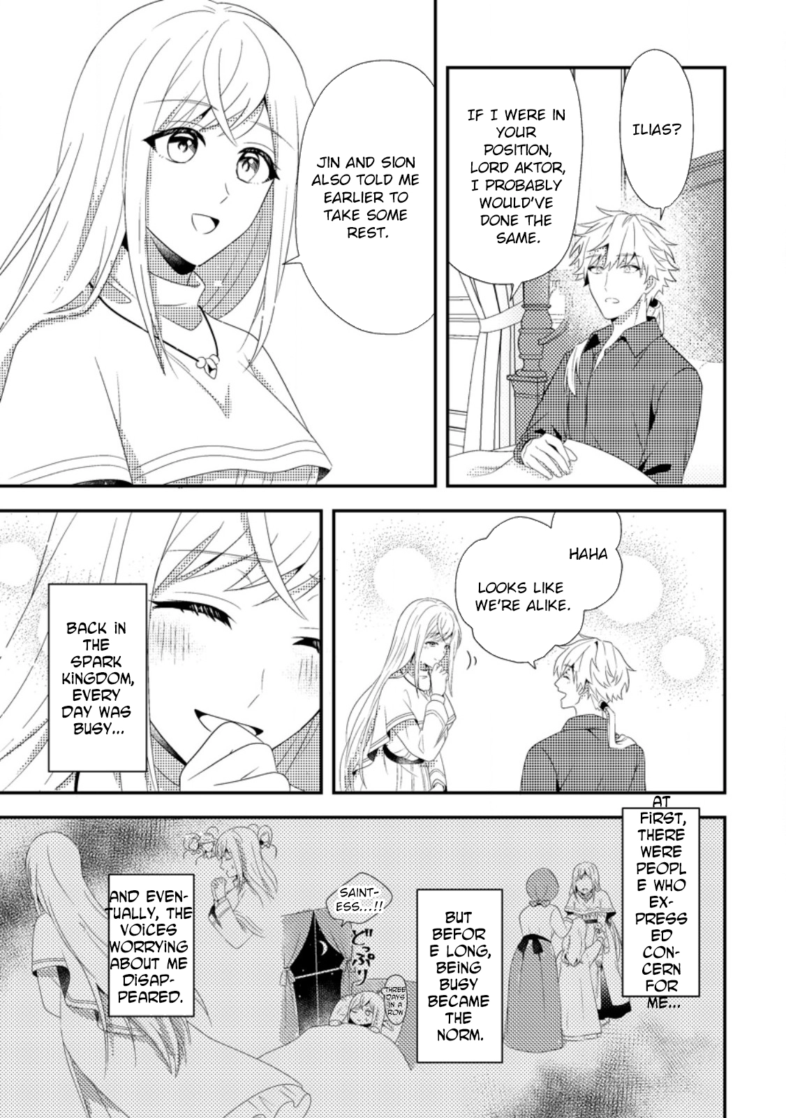 The Process of How a Fake Saint Was Elevated to a Real One Chapter 7 - . Page 23